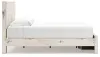 Ashley Furniture B2310B11 Ashley Furniture B2310B11 Lawroy - King Panel Bed With Storage Footboard - Light Natural