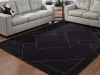 Ashley Furniture R407531 Marav - 8' x 10' Rug - Black / White