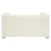 CoasterElevations 505391-S3 Chaviano - 3 Piece Upholstered Track Arm Sofa Set - Pearl White