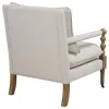 CoasterElevations 903058 Dempsy - Upholstered Accent Chair With Casters - Beige