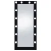 Coaster Fine Furniture 969557 Zayan - Floor LED Lighting Black Gloss - Mirror