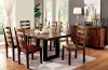 Furniture of America CM3606BN Maddison - Bench - Tobacco Oak / Black