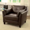 Furniture of America CM6717BR-CH-PK Pierre - Chair - Brown