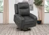 Coaster Fine Furniture 603194P Raelynn - Upholstered Power Lift Recliner Chair - Gray