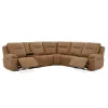 Liberty Furniture 7018BU-UPH-6PCSEC Callihan - 6 Piece Sectional - York Butternut