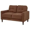 Coaster Fine Furniture 509972 Bowen II - Fabric Upholstered Track Arm Loveseat - Rust