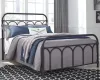 Ashley Furniture B280-672 Ashley Furniture B280-672 Nashburg - Full Metal HDBD/Ftbd/Rails - Black