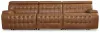 Ashley Furniture U92708S3 Ashley Furniture U92708S3 Temmpton - 3-Piece Power Reclining Sectional Sofa - Chocolate
