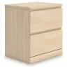 Ashley Furniture EB9632-292 Ashley Furniture EB9632-292 Onita - Two Drawer Night Stand - Natural