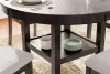 Ashley Furniture D422-225 Langwest - Dining Room Table Set (Set of 5) - Brown
