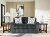 Ashley Furniture 9810535 Ashley Furniture 9810535 Midnight-Madness - Loveseat - Gunmetal