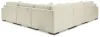 Ashley Furniture 21104S5 Ashley Furniture 21104S5 Lindyn - Corner Chairs 5 Pc Sectional - Ivory