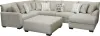 Jackson Furniture Industries 447828-1605/38 Middleton Modular Sectional - Cocktail Ottoman - Cement