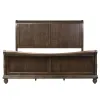 Liberty Furniture 589-BR-KSL Liberty Furniture 589-BR-KSL Rustic Traditions - King Sleigh Bed - Dark Brown