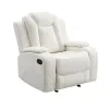 New Classic U1769V-13-WHT New Classic U1769V-13-WHT Orion II - Glider Recliner - White