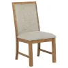 Coaster Fine Furniture 109102 Bruner - Upholstered Dining Side Chair (Set of 2) - Brown