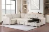 Coaster Fine Furniture 501205B1 Devonshire - Left Sofa With 2 Pieces Pillow, Box 1 of 3 - Camel