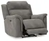 Ashley Furniture 5930113 Next-Gen Durapella - Power Recliner With Adjustablej Headrest - Slate