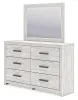 Ashley Furniture B3788B1 Cayboni - Dresser And Mirror - Whitewash