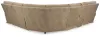 Ashley Furniture 61004S7 Ashley Furniture 61004S7 Next-Gen Durapella - 6-Piece Power Reclining Sectional With Storage Console - Sand