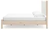 Ashley Furniture B2615B7 Ashley Furniture B2615B7 Cadmori - King Upholstered Panel Bed - Two-tone