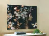 Ashley Furniture A8000481 Valfer - Wall Art - Orange / Black / White