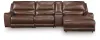 Ashley Furniture PCU62607S26 Ashley Furniture PCU62607S26 DeepWakes - 4-Piece Power Reclining Sectional With RAF Press Back Power Chaise And Storage Console - Canyon