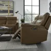 Liberty Furniture 7007CM-23P Cooper - Loveseat With Console P3 & ZG - Camel
