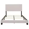 CoasterEveryday 350051KW Boyd - Upholstered California King Panel Bed - Ivory