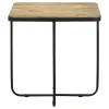 CoasterEssence 935855 Elyna - Square Stone Top Accent Side Table - Beige