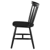 Coaster Fine Furniture 183042 Hollyoak - Windsor Wood Dining Side Chair (Set of 2) - Black