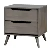 Furniture of America CM7386GY-N Lennart - Nightstand - Gray