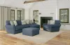 Jackson Furniture Industries 405212-1877/23 Cape May - Cocktail Ottoman - Denim