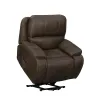 New Classic U093-PLR-BRN Brookings - Power Lift Recliner With Heat & Massage - Brown