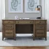 Liberty Furniture 930-HO-JED Carolina Park - Jr Executive Desk - Amber Brown