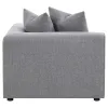 CoasterElevations 551595 Jennifer - Upholstered Corner Chair - Gray