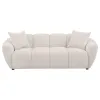 Coaster Fine Furniture 509301 Destino - Chenille Upholstered Splayed Arm Sofa - Greige