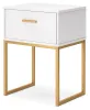 Ashley Furniture EB1867-291 Ashley Furniture EB1867-291 Socalle - One Drawer Night Stand - Two-Tone