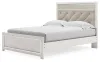 Ashley Furniture B2640B18 Altyra - Queen Panel Bed With Roll Slats - White