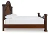 Ashley Furniture B764B9 Ashley Furniture B764B9 Lavinton - King Poster Bed - Brown