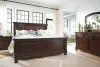 Ashley Furniture B697/31/36/46/58/56/97/92 Ashley Furniture B697/31/36/46/58/56/97/92 Porter - 7 Pc. - Dresser, Mirror, Chest, King Panel Bed, Nightstand - Rustic Brown
