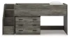 Ashley Furniture B4480B15 Frandern - Twin Loft Bed With Drawer Storage - Gray