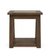 Riverside Furniture 27512 Riverside Furniture 27512 Lakepoint - Chairside Table - Oxford Oak