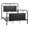 Liberty Furniture 179-BR17HFR-B Liberty Furniture 179-BR17HFR-B Vintage Series - Full Metal Bed - Black