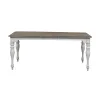 Liberty Furniture 244-CD-7LGS Liberty Furniture 244-CD-7LGS Magnolia Manor - 7 Piece Leg Table Set - Antique White & Weathered Bark