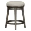 Liberty Furniture 406-OT9003 Modern Farmhouse - Console Swivel Stool - Dusty Charcoal