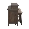 Liberty Furniture 297-OT-4PCS Paradise Valley - 4 Piece Living Room Set - Saddle Brown