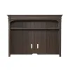 Liberty Furniture 297-EC00 Paradise Valley - Entertainment Hutch - Saddle Brown