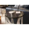 Riverside Furniture 51408-51410 Riverside Furniture 51408-51410 Jano - Round Side Table - Gray