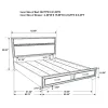 CoasterEveryday 205111Q Miranda - Wood Queen Storage Panel Bed - White